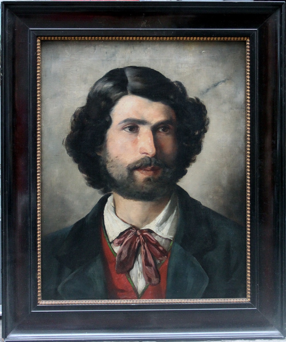 Portrait Of A Young Patriot By Andrea Cefaly (italian, 1827–1907), Attributed To