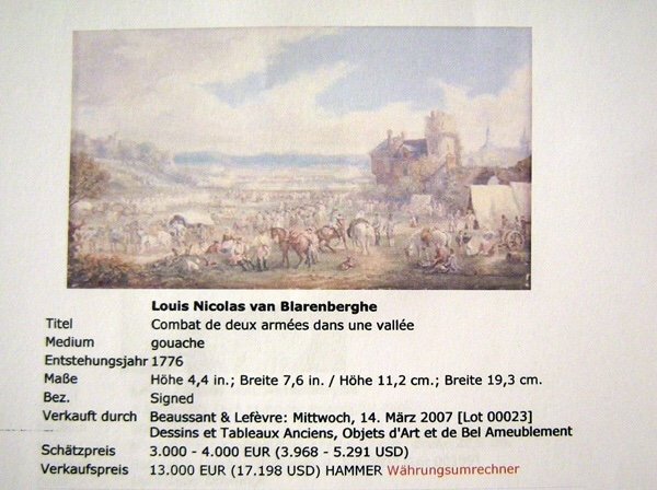 Louis Nicolas Van Blarenberghe (1716 - 1797) Medieval Battle Scene-photo-3