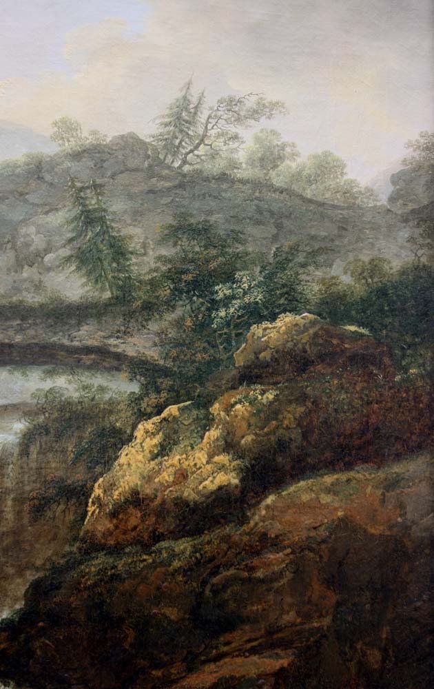 Une paire de paysages Italiens par Christian Wilhelm Ernst Dietrich Dietricy (1712-1774)-photo-7