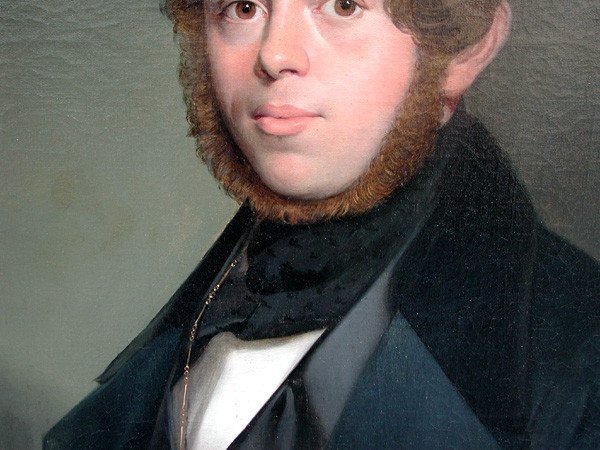 Portrait Of A Young  Nobleman By Anton Haala (austrian, Circa 1830)-photo-1