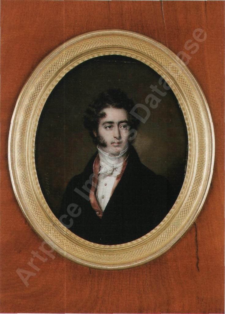 Daniel Saint (french, 1778 - 1847), Attr., Miniature Portrait Of A Young Nobleman-photo-6
