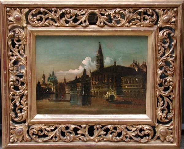 Francesco Guardi (1712-1793) Entourage, Une  paire de vue  de Venise-photo-2