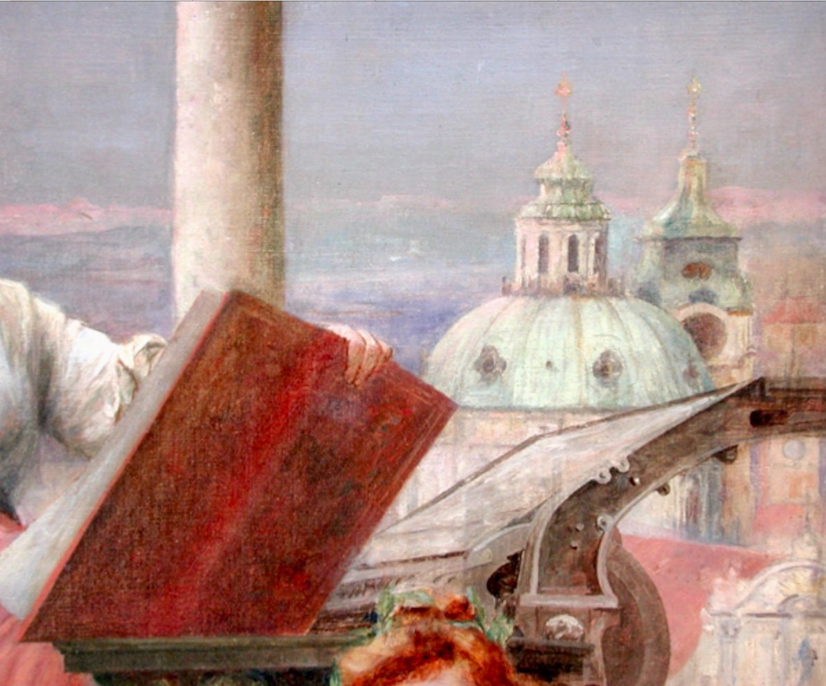 "Allégorie des Arts Graphiques" par F. Hercik( née 1861), Musée des Arts Appliqués de Praque-photo-6