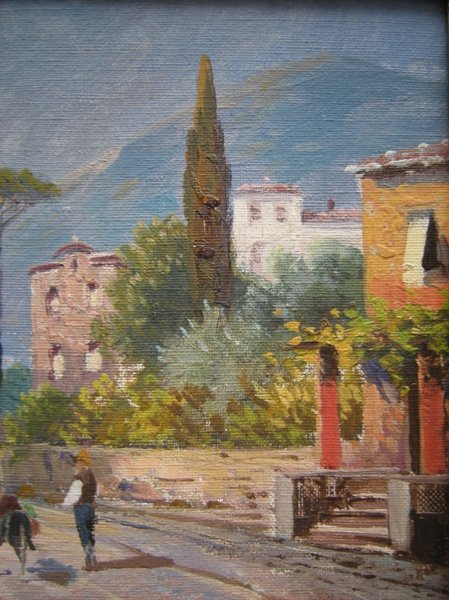 A Pair Of Coastal Landscapes, Italian, Circa 1900-photo-1
