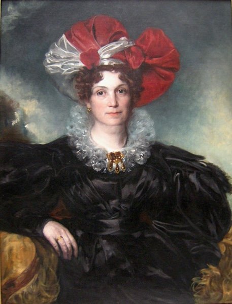 Henry Raeburn (1756 - 1823)-attribué , Portrait d'une noble dame-photo-2