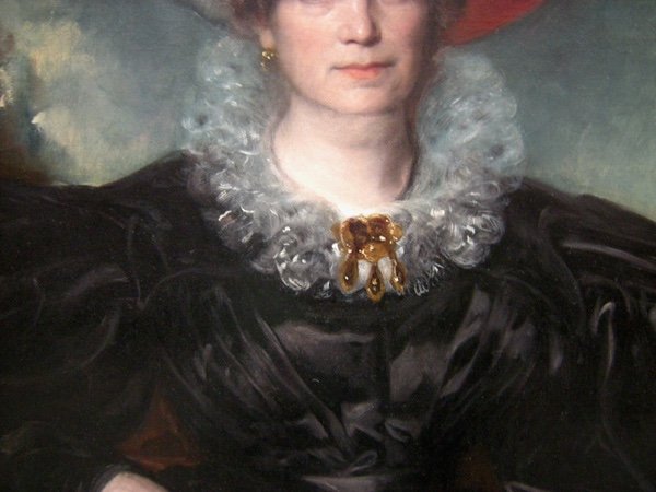 Henry Raeburn (1756 - 1823)-attribué , Portrait d'une noble dame-photo-1