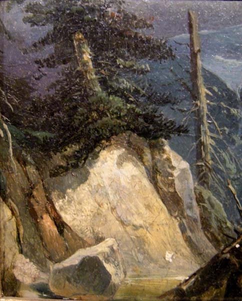 Windbreaks In The Mountains By August Friedrich Piepenhagen (czech 1791 - 1868)-photo-3