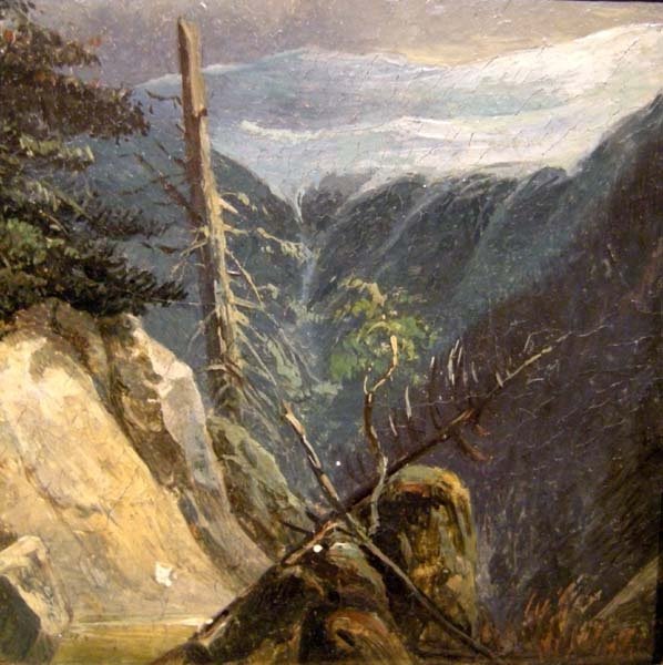 Windbreaks In The Mountains By August Friedrich Piepenhagen (czech 1791 - 1868)-photo-4