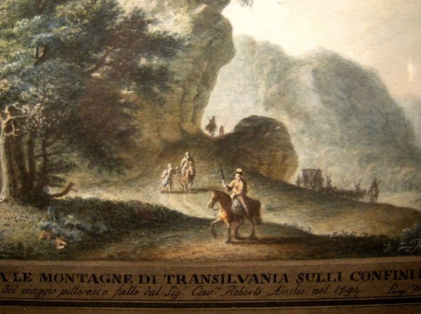 Luigi Mayer (1750 - 1803) Vue sur les montagnes de Transylvanie aux confins du Valachie-photo-4