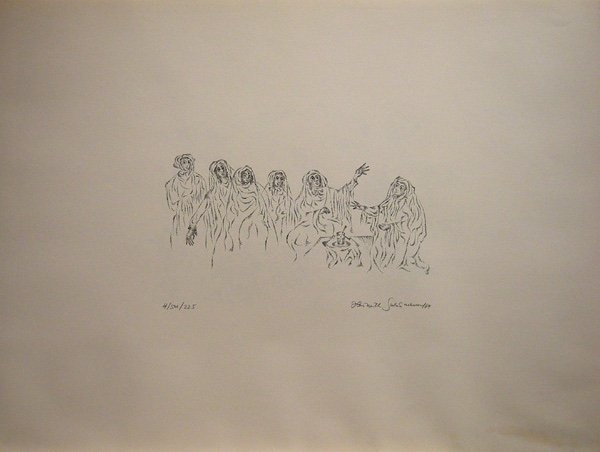 Heinrich Susmann (1904-1986) Briefcase With 10 Original Lithographs Of Jewish Story Anatevka-photo-3
