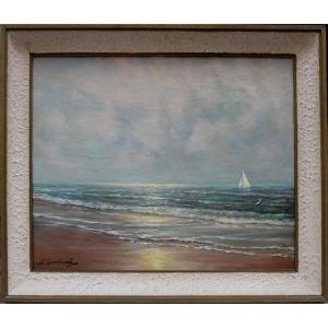 Seascape By Nicolas Evreinoff (russian, 1879-1953)