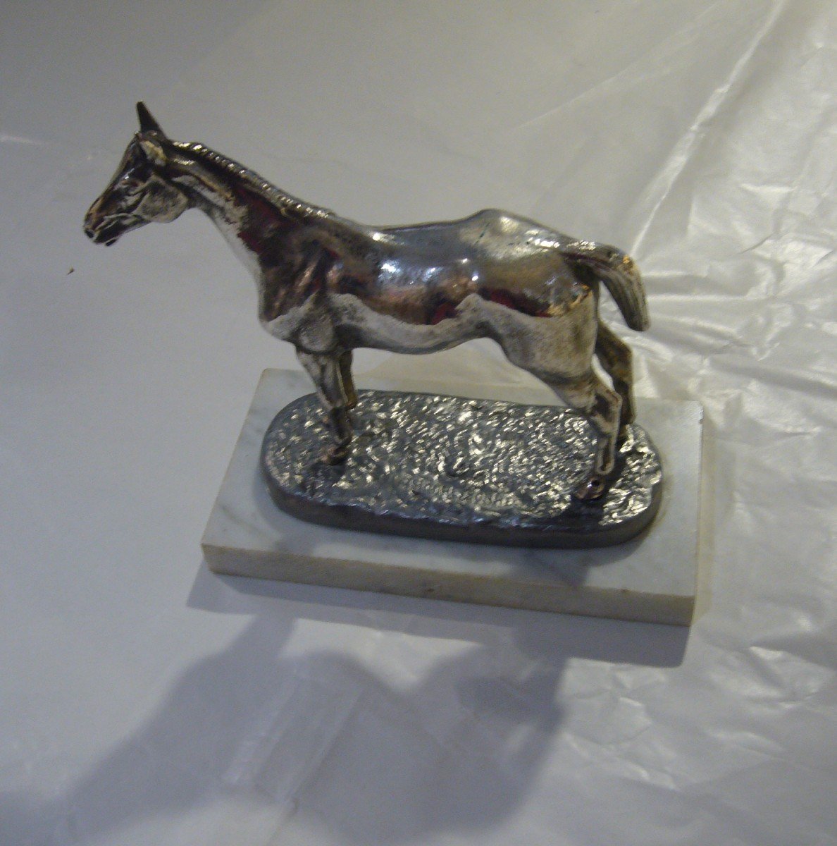 Horse Bronze Isidore Happiness-photo-2