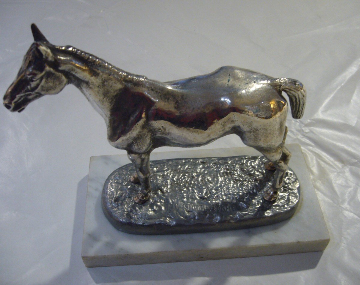 Horse Bronze Isidore Happiness-photo-3