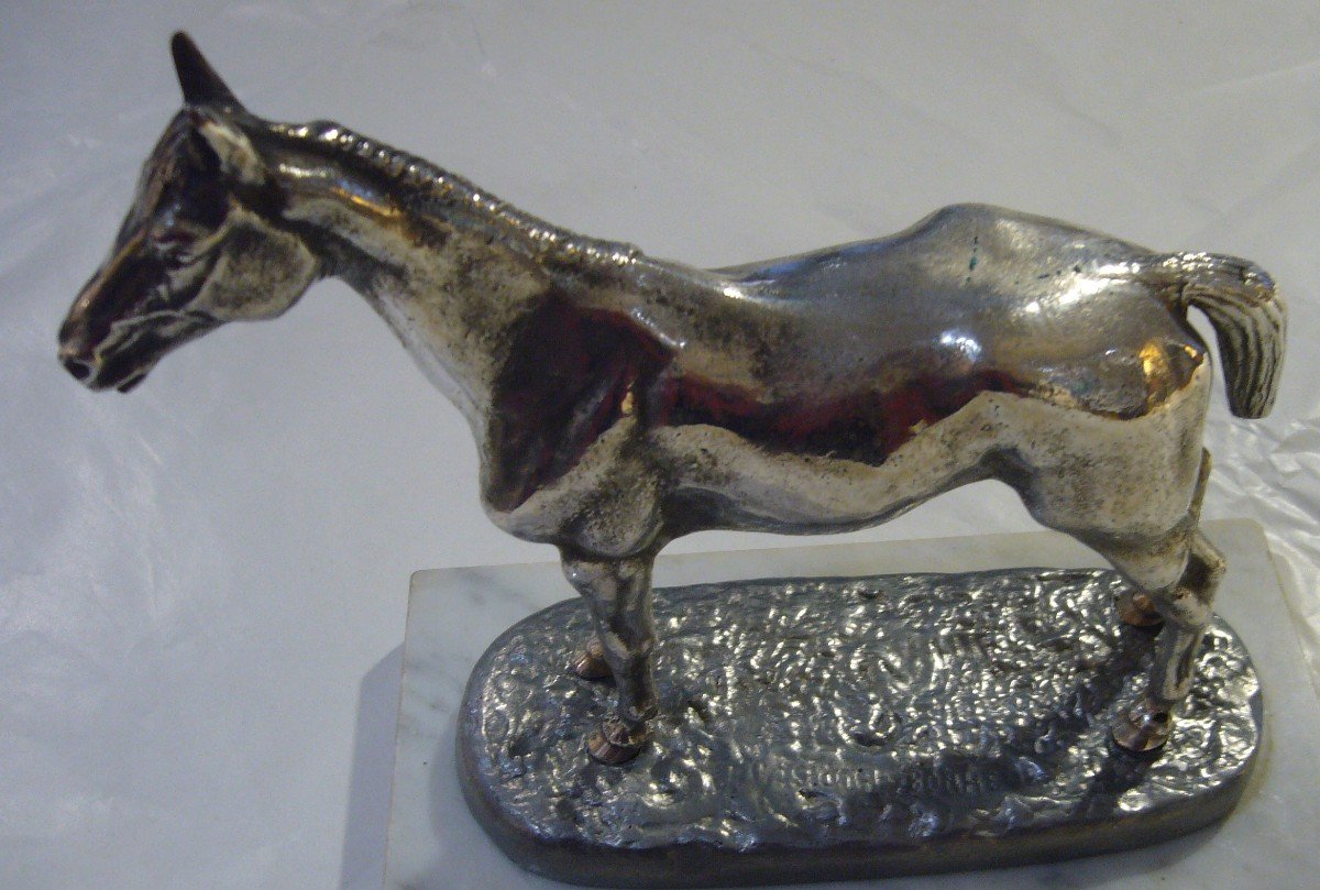 Horse Bronze Isidore Happiness-photo-4