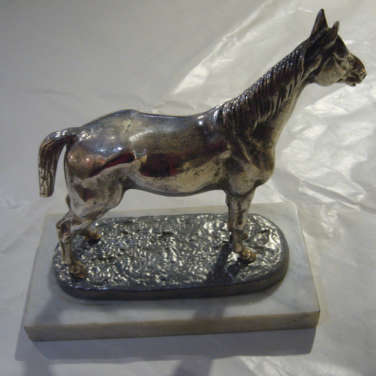 Horse Bronze Isidore Happiness-photo-5