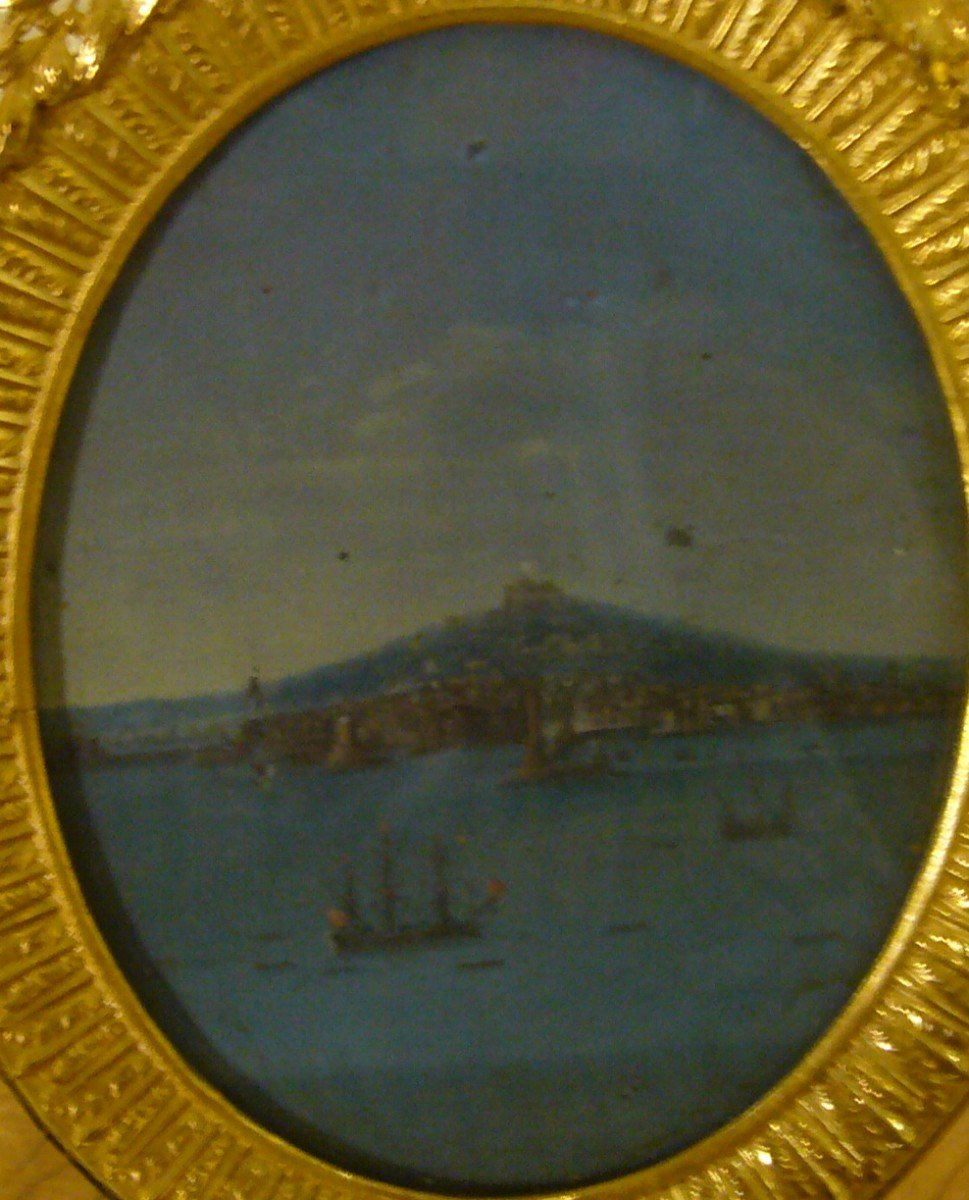 Oil On Copper XVIIIth Century Naples-photo-3