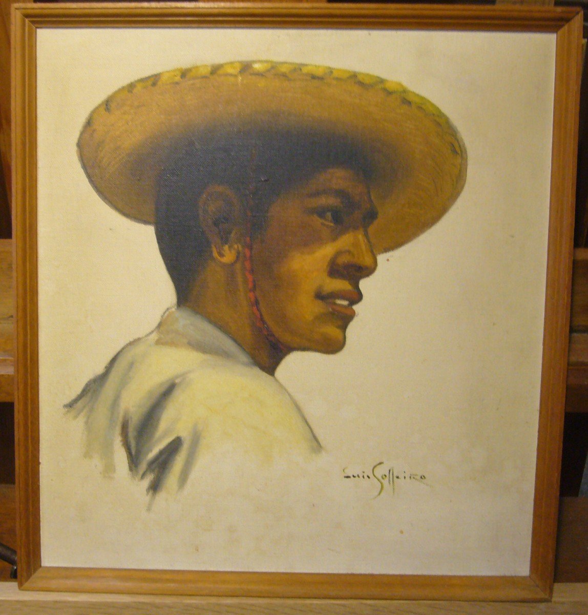 Young Man In Sombrero Solleiro Luis
