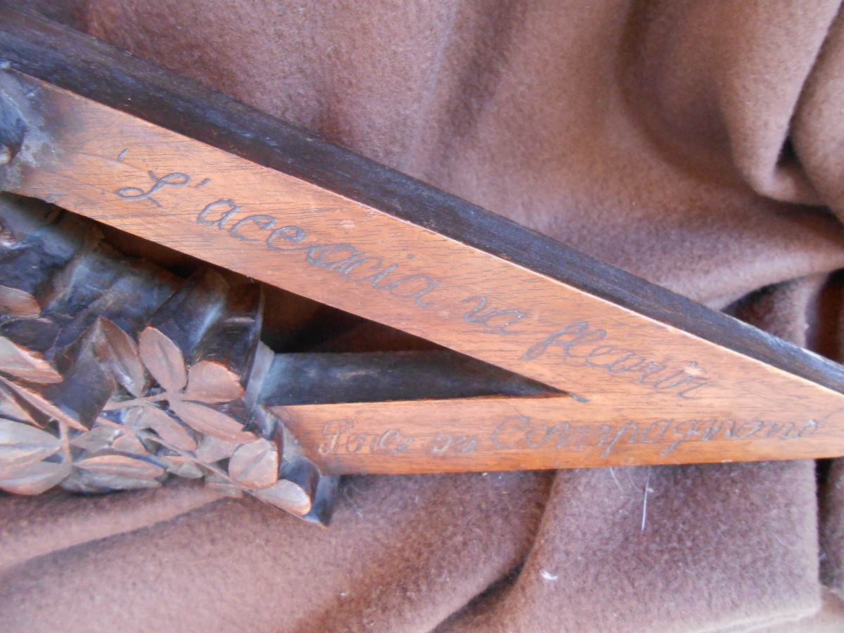 Masonic Wooden Sculpture -photo-1