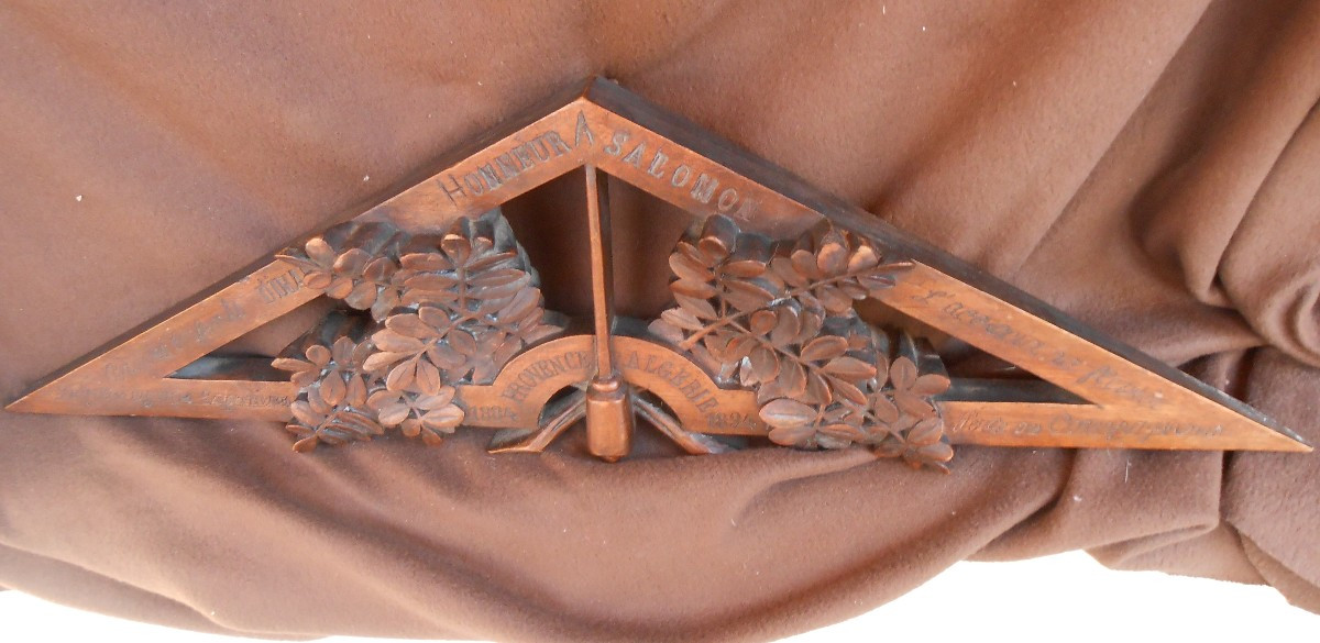 Masonic Wooden Sculpture 
