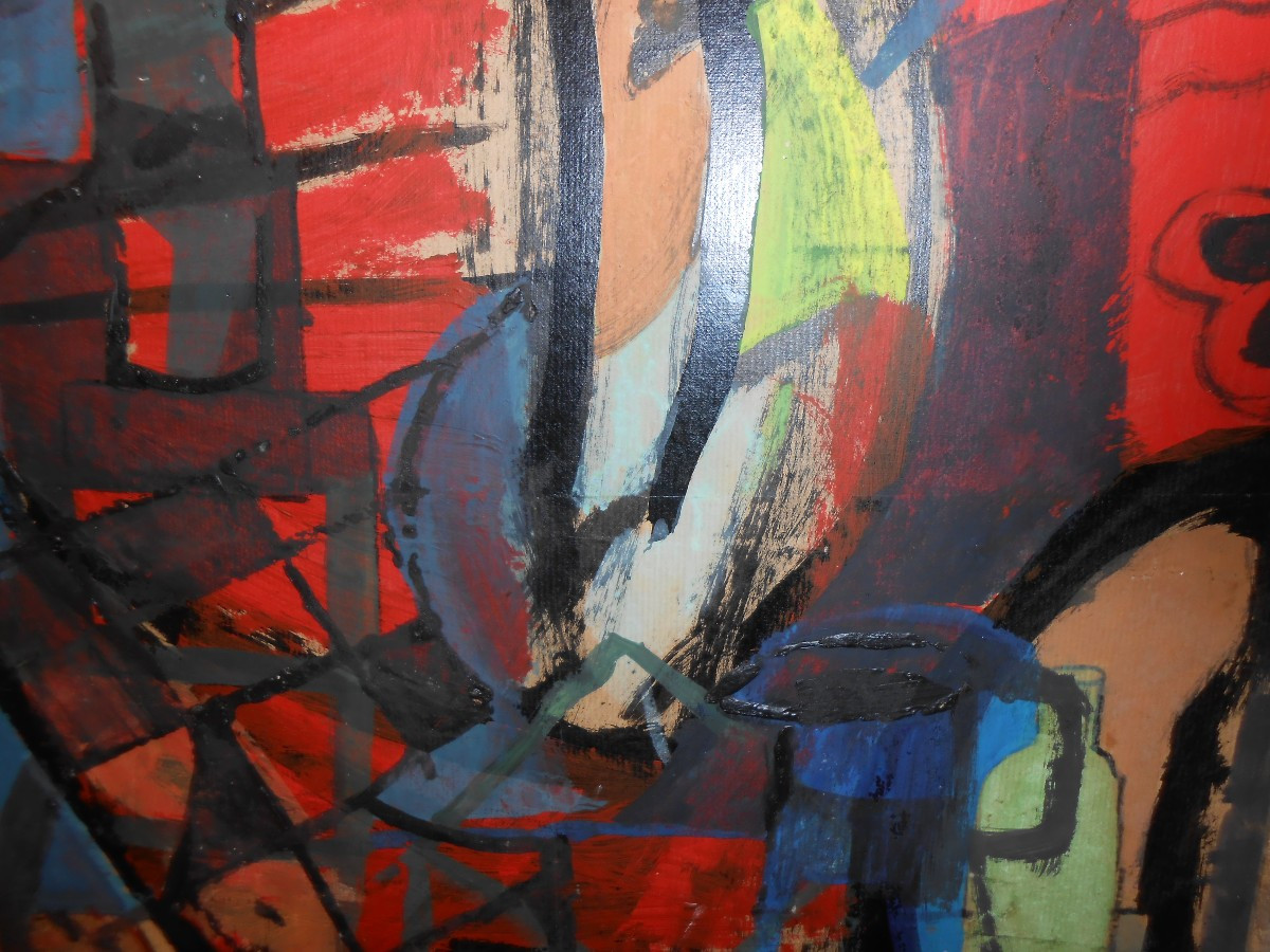 Nature morte  expréssioniste Georges Terzian-photo-2