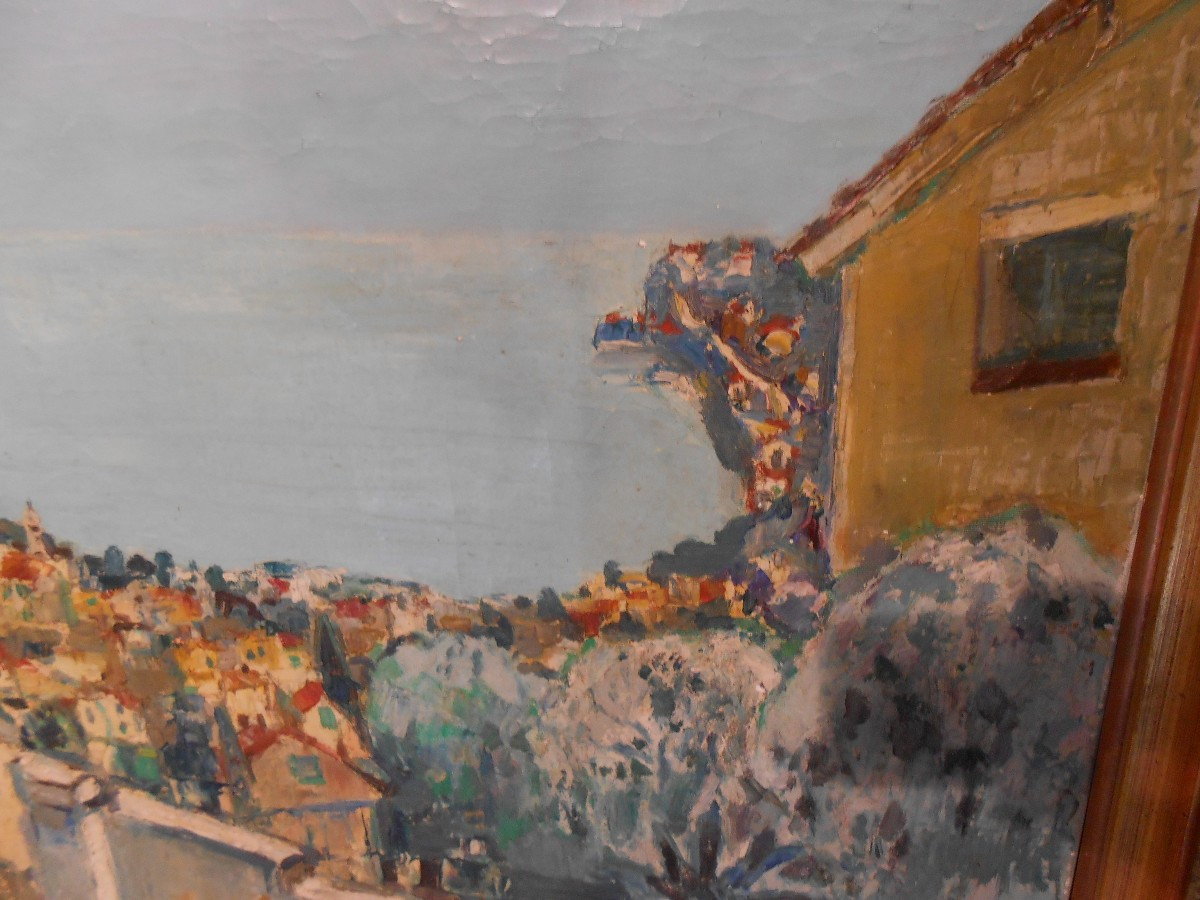 Paysage  Rade de  Villefranche s/mer  Reymond Yoshio Aoyama-photo-4