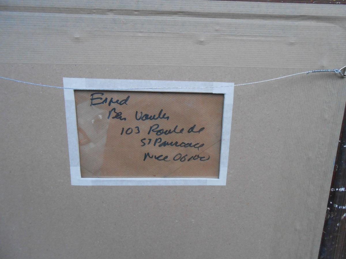 Mail Art pour un happening  Ben  Vautier-photo-1