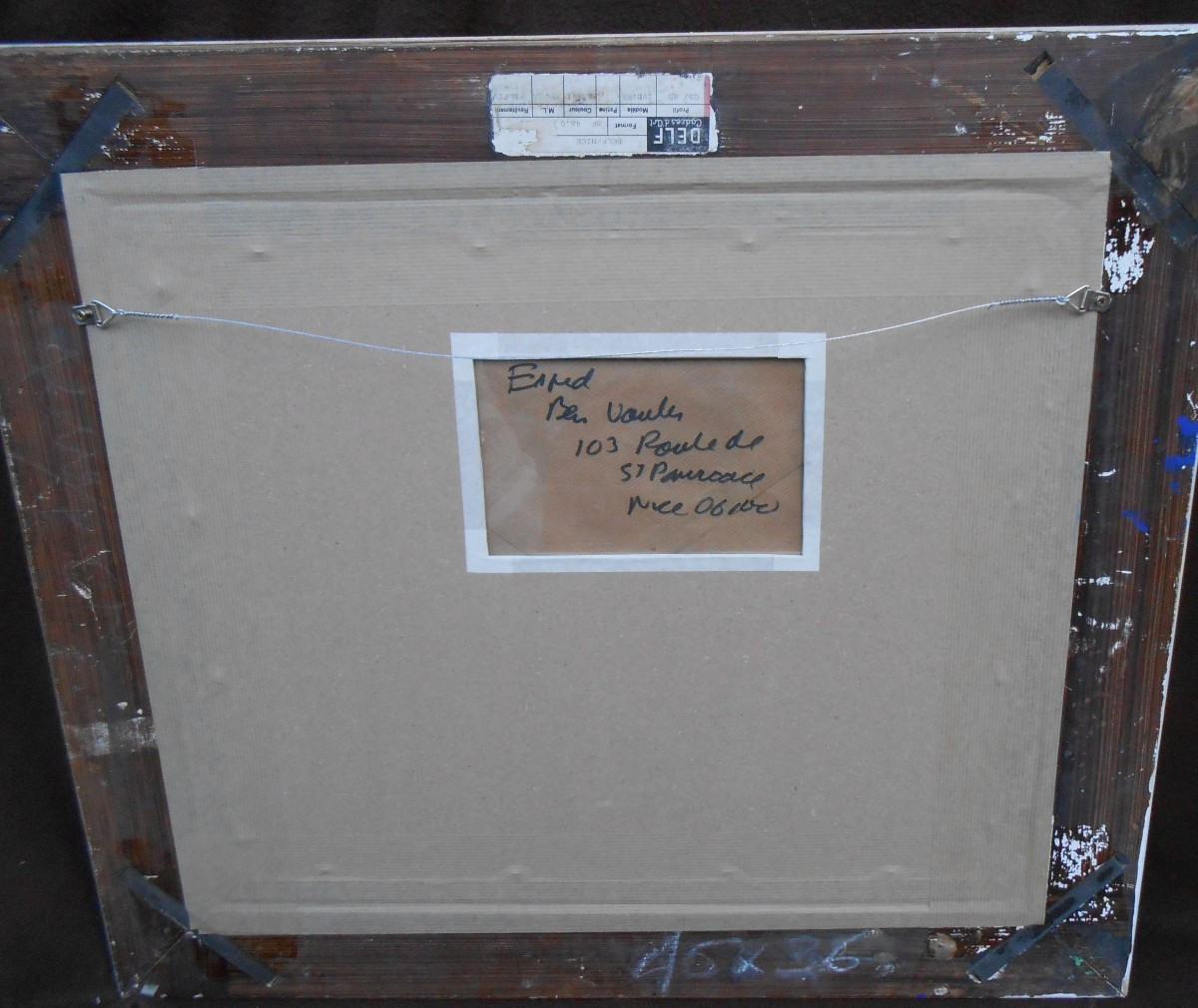 Mail Art pour un happening  Ben  Vautier-photo-2