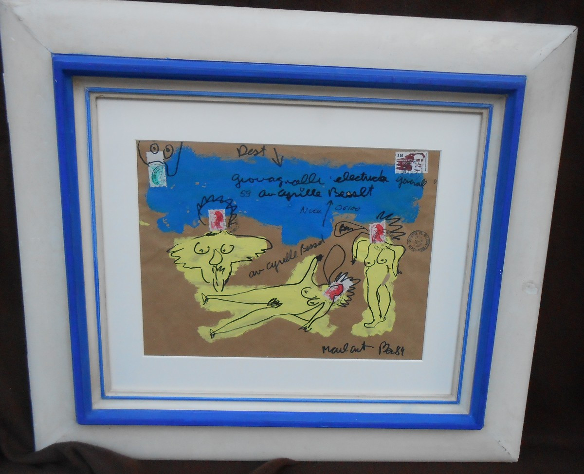 Mail Art pour un happening  Ben  Vautier