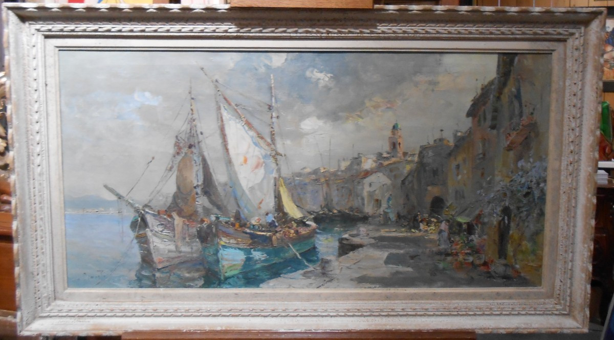 Port de St Tropez  A . Demarta  