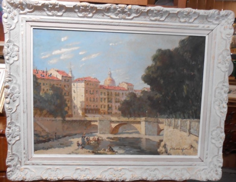 Les lavandiéres du Paillon à Nice Mathilde de la Blanchetée 