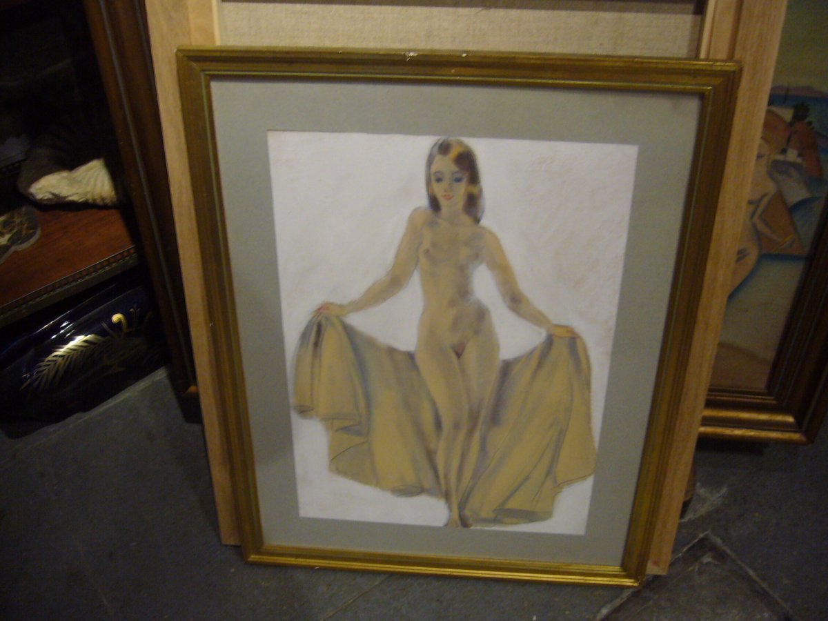 Nude Female Art Deco