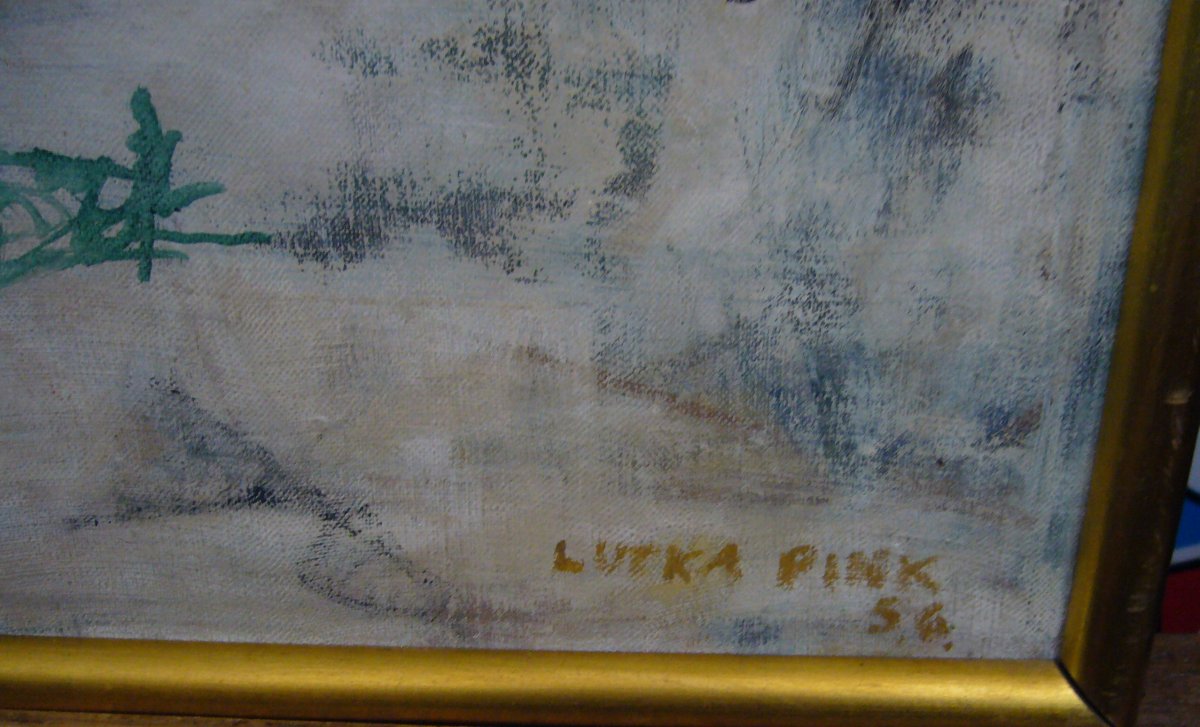 Composition  Abstraite / LUTKA  PINK-photo-4