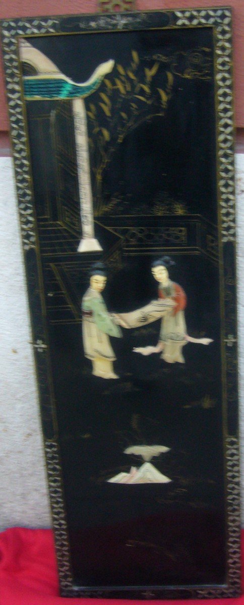 Lacquer Panels And Semi Precious Stones China-photo-4