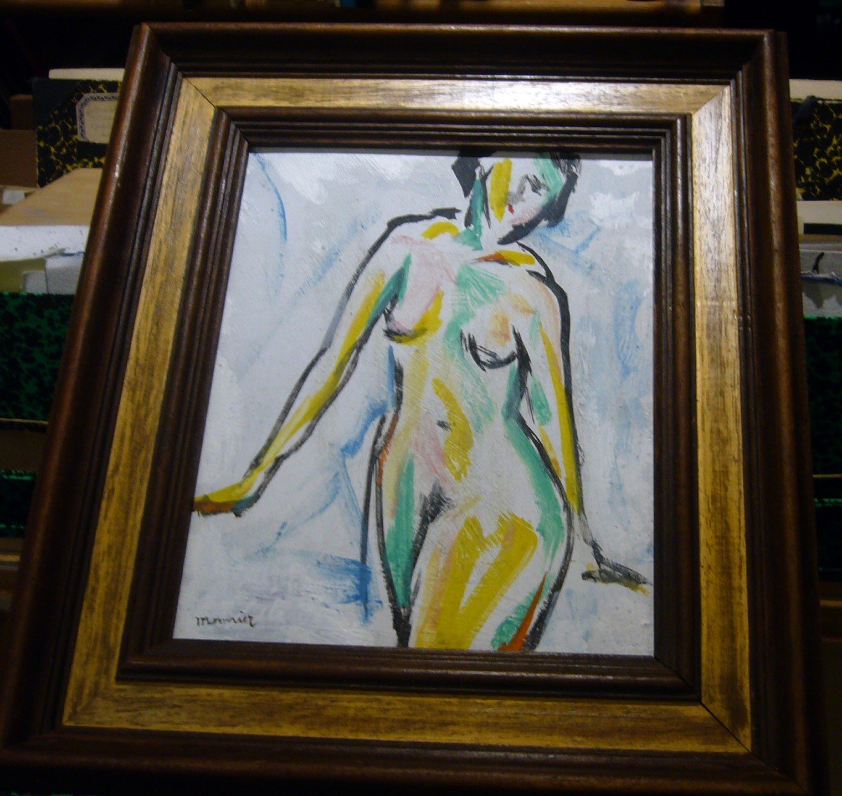 Female Nude Charles Monnier