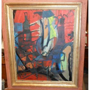 Nature morte  expréssioniste Georges Terzian