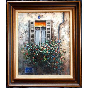 Miho Hirakawa - Rue Pigalle - Hôtel De Paris - A Flowered Window - 1994