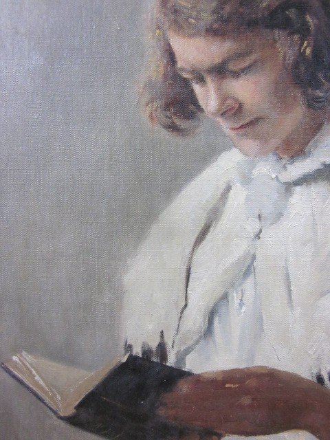 Louis Edouard Garrido, “young Woman Reading”-photo-7