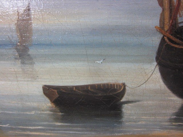 Louis Le Poittevin “return From Fishing”-photo-3