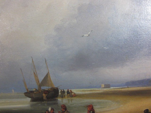 Louis Le Poittevin “return From Fishing”-photo-5