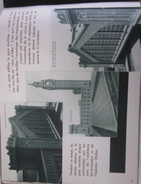 Cherbourg Inaugural Booklet Transatlantic Station 1933-photo-2