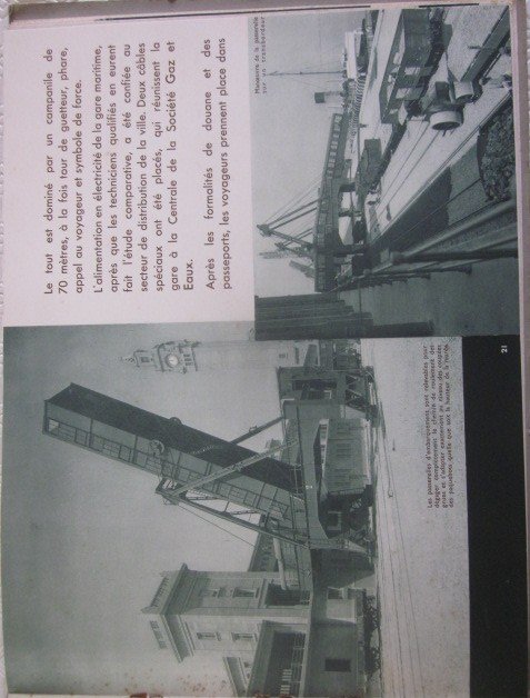 Cherbourg Inaugural Booklet Transatlantic Station 1933-photo-6