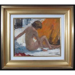 Louis Edouard Garrido, “female Nude From Behind”