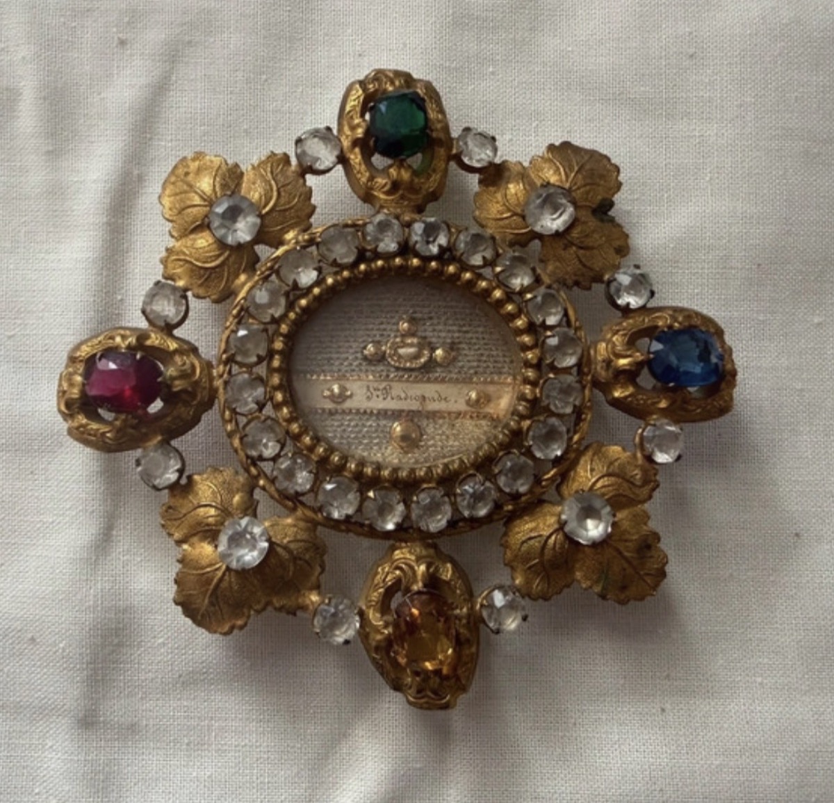  Reliquaire de Sainte Radegonde Reine des Francs 
