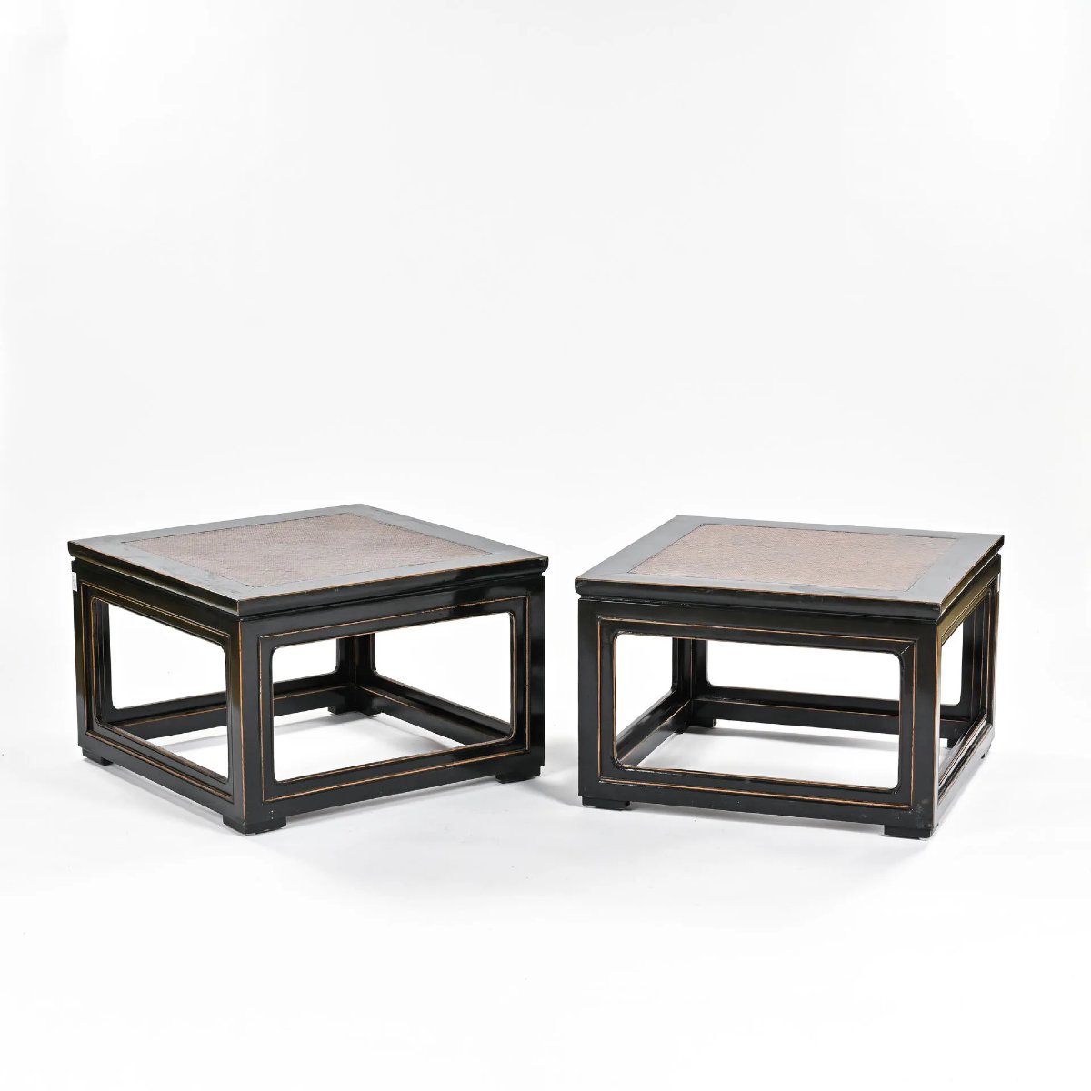 A Beautiful Pair Of Chinese-style Coffee Tables-photo-2