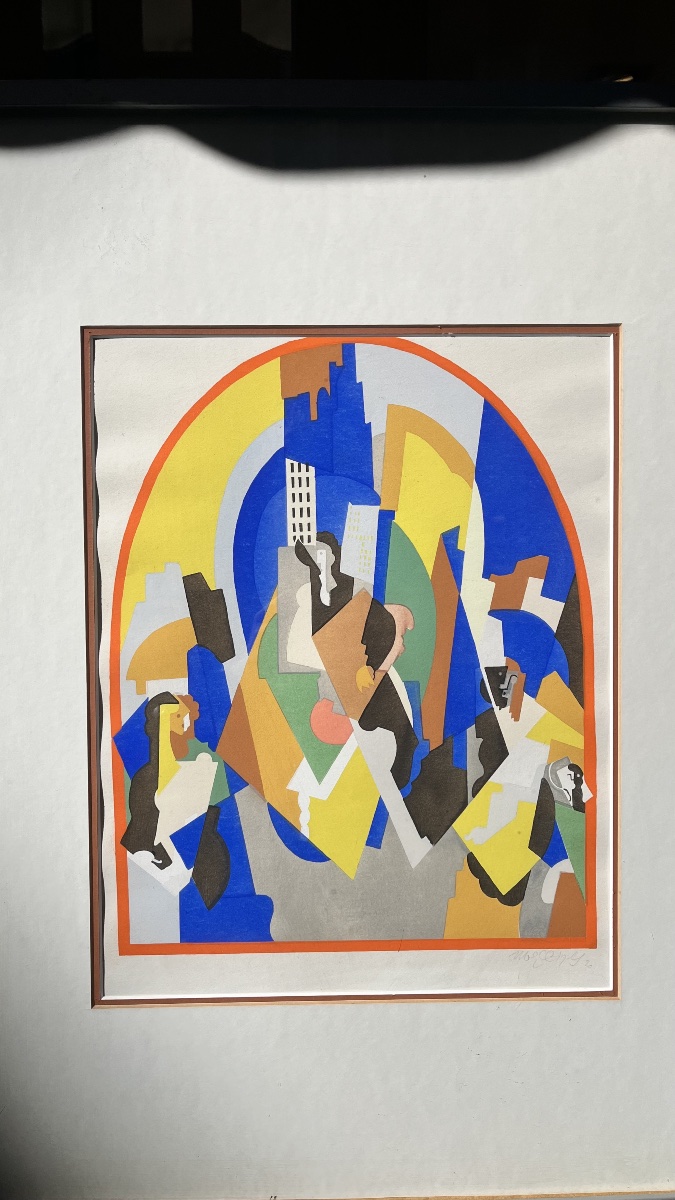 Stencil By Albert Gleizes, 1920