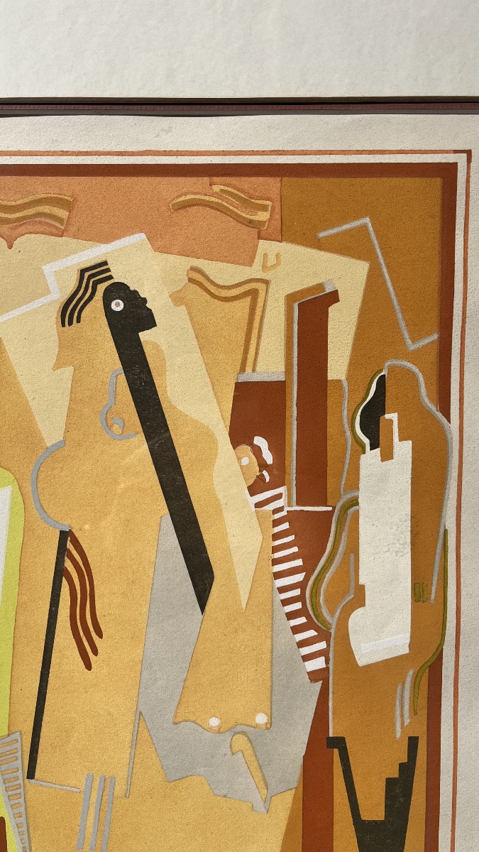 Stencil By Albert Gleizes, 1927-photo-1