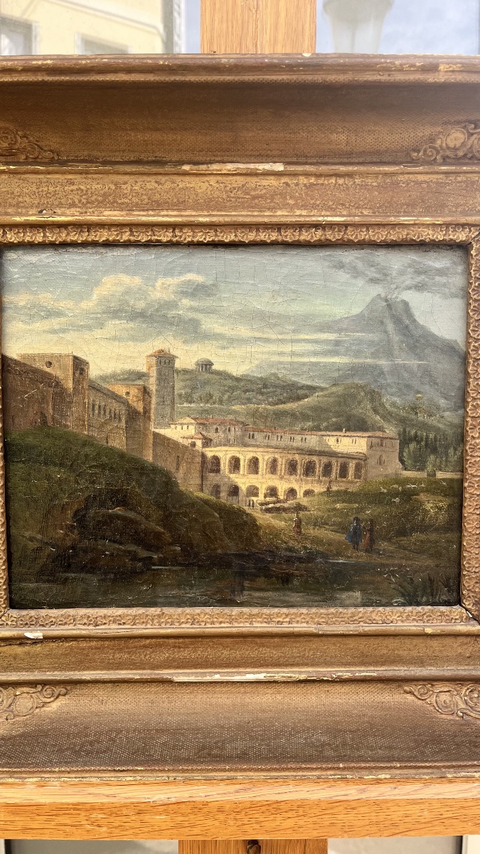 Painting From Italy, 19th Century-photo-2