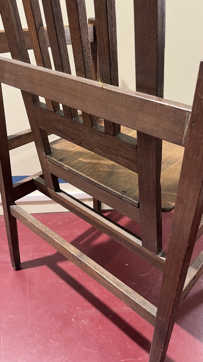 Early 20th-century Arts & Crafts Armchair-photo-1