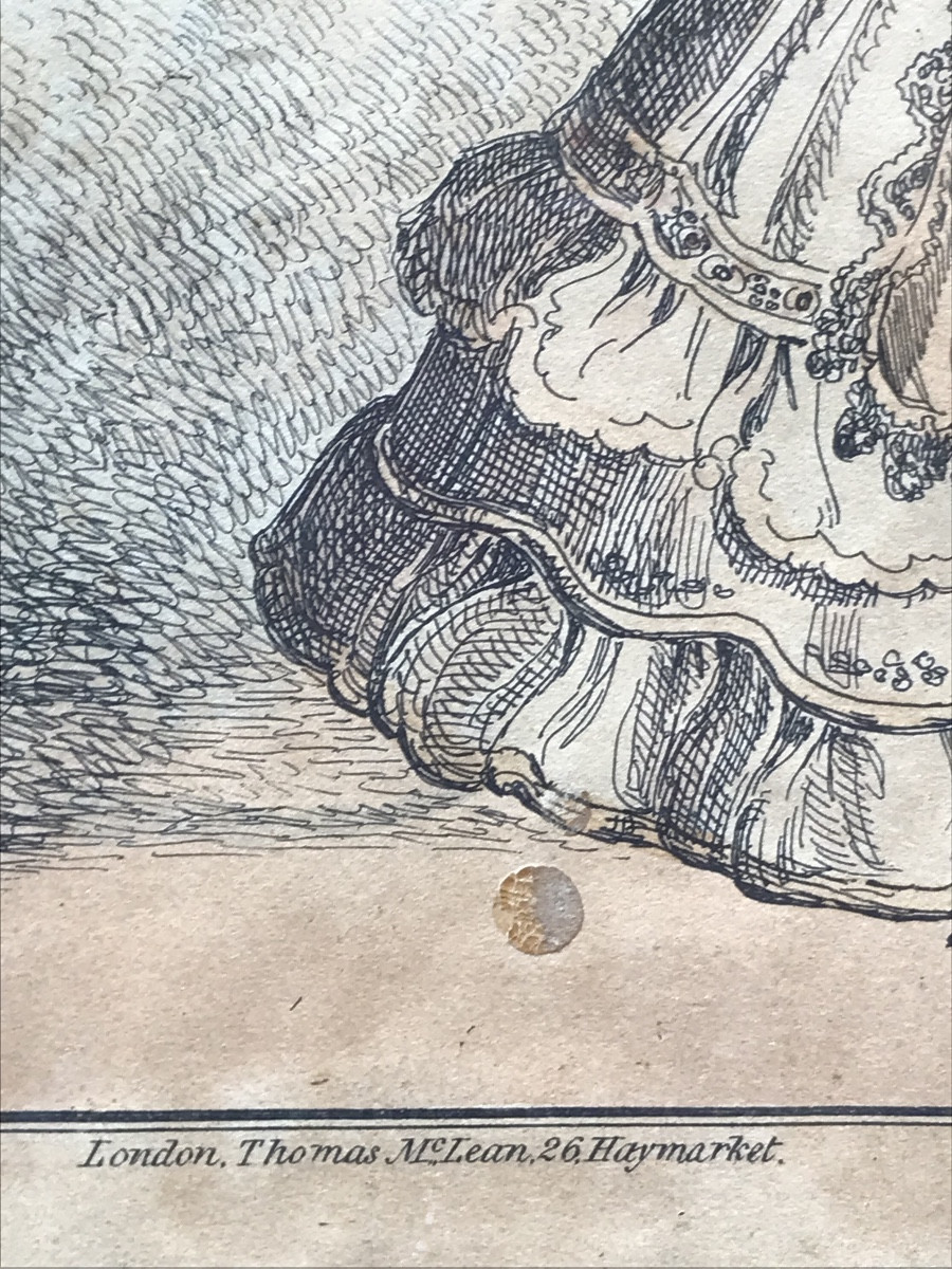 Gravure Ancienne Anglaise, Londres De Thomas Mc Léan Vers 1815-photo-3
