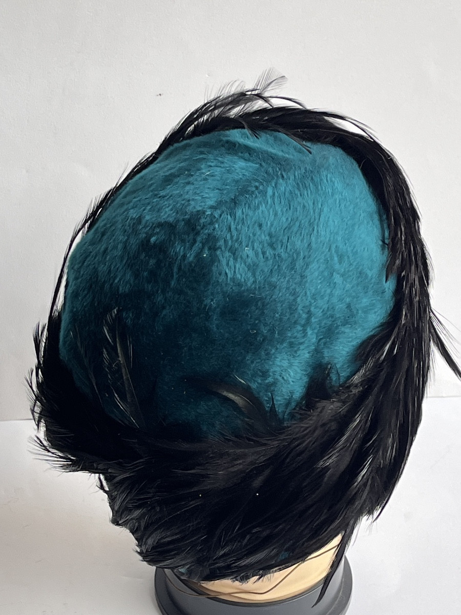 Chapeau femme Art Déco  de forme cloche -photo-3